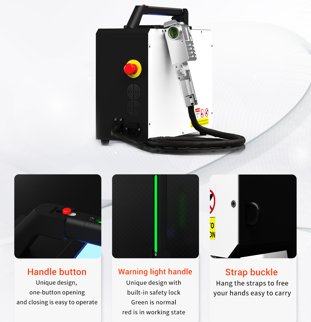 Nouvelle machine de nettoyage  - Portable Laser Rust Removal avis et prix