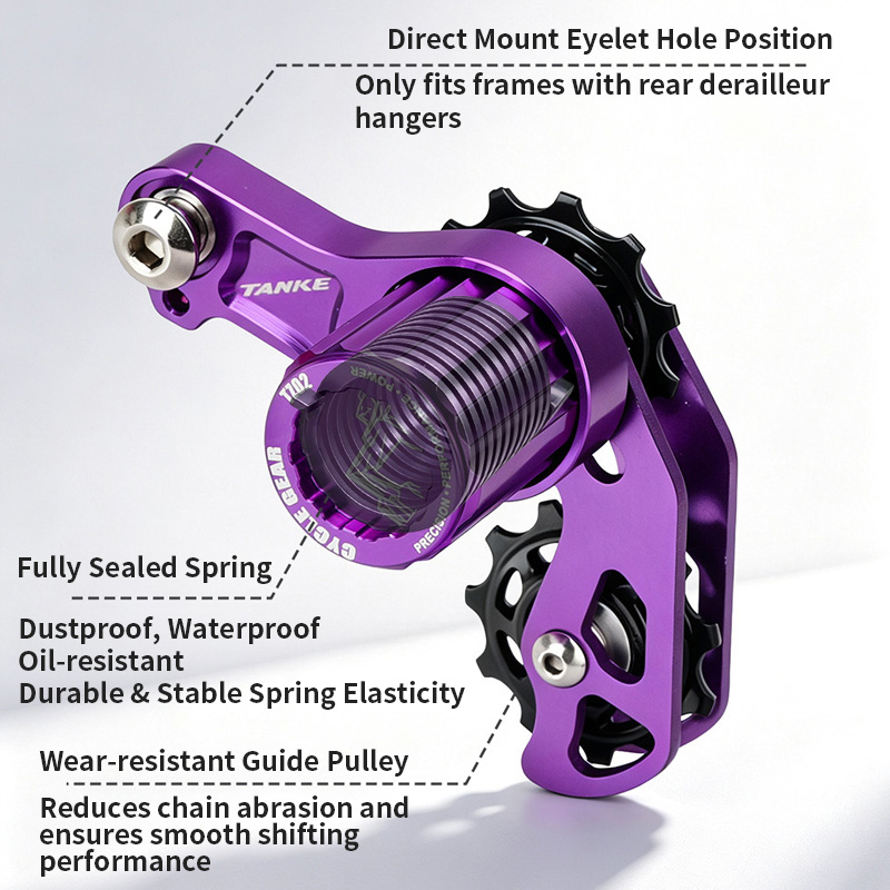 Tendeur de chaîne de vélo VTT, - Drag Chain Cnc avis et prix