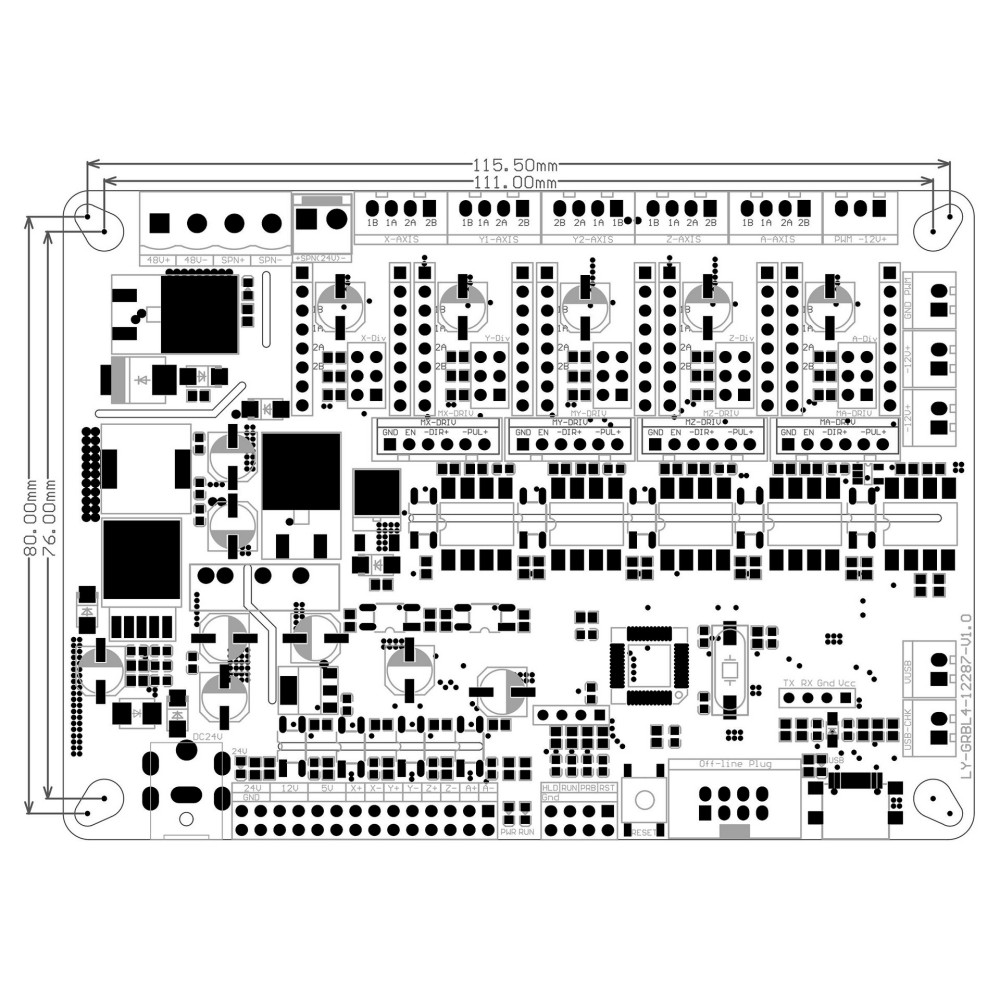 Grbl – carte de commande hors  - Controller Grbl Board avis et prix