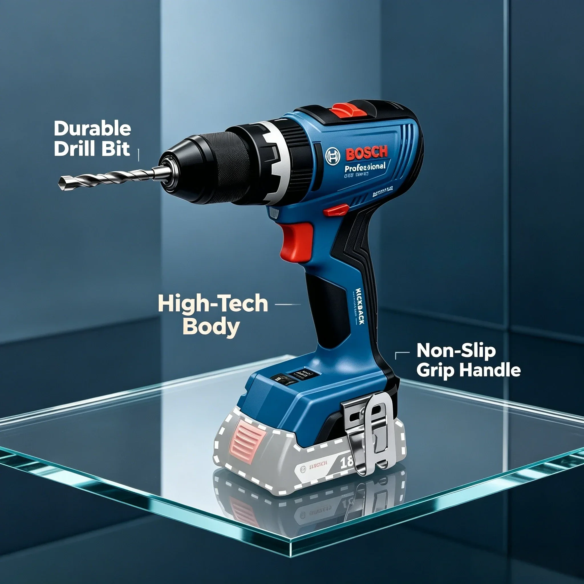 Kit perceuse-visseuse sans fil - Bosch Drill Gsb 18V avis et prix