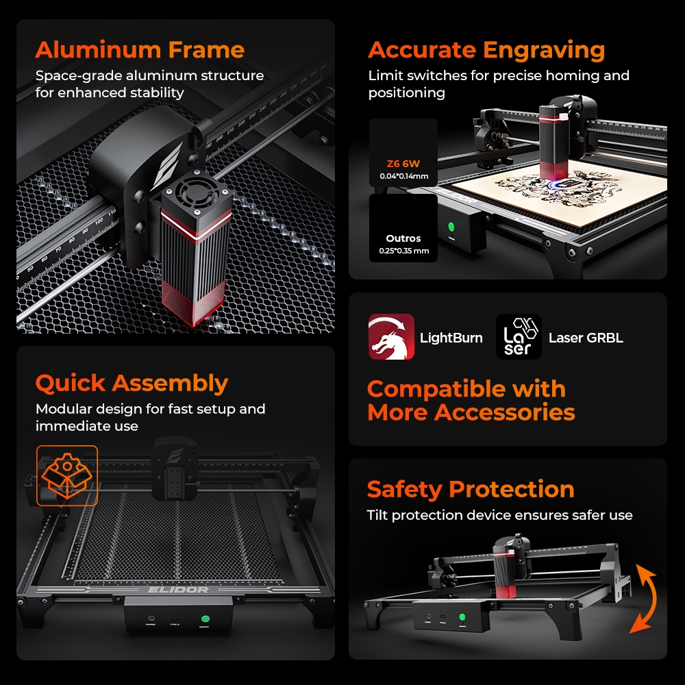 ELIDOR Z6 6W graveur et Machin - Industrial Laser Solutions avis et prix