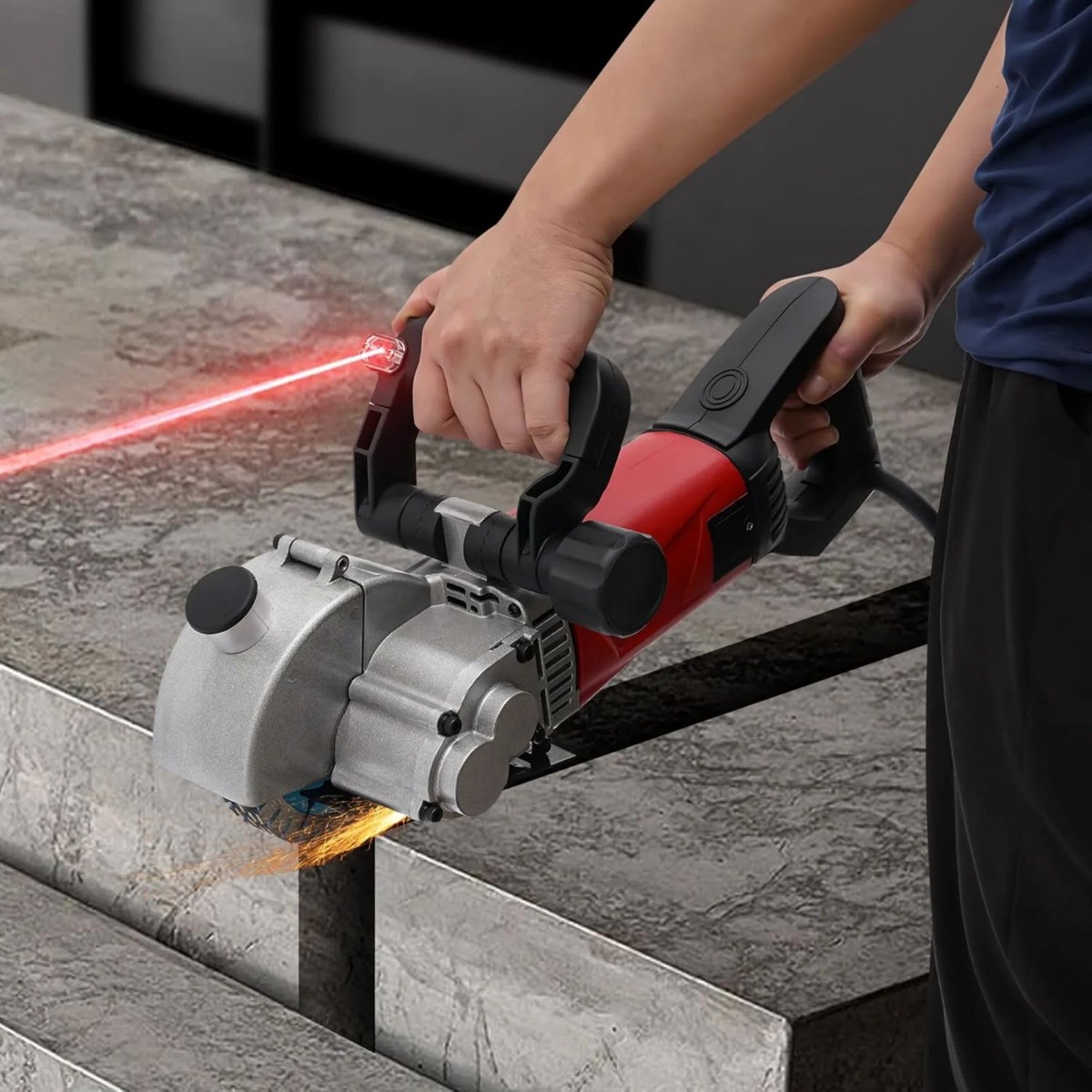 Rainureuse murale 125 mm 2800  - Industrial Handheld Laser avis et prix